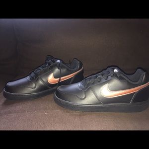 nike ebernon low rose gold